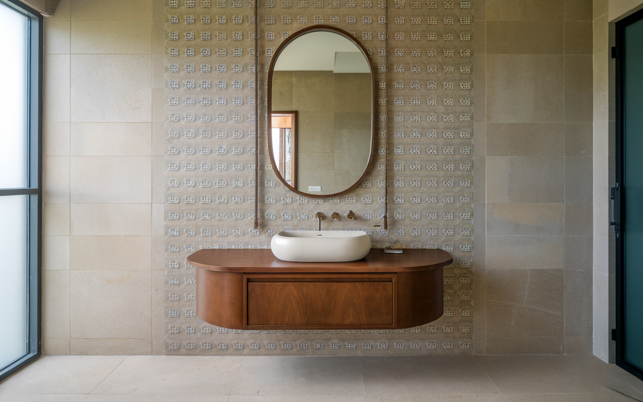 Différents types de lavabos modernes : suspendus, vasques à poser et intégrés