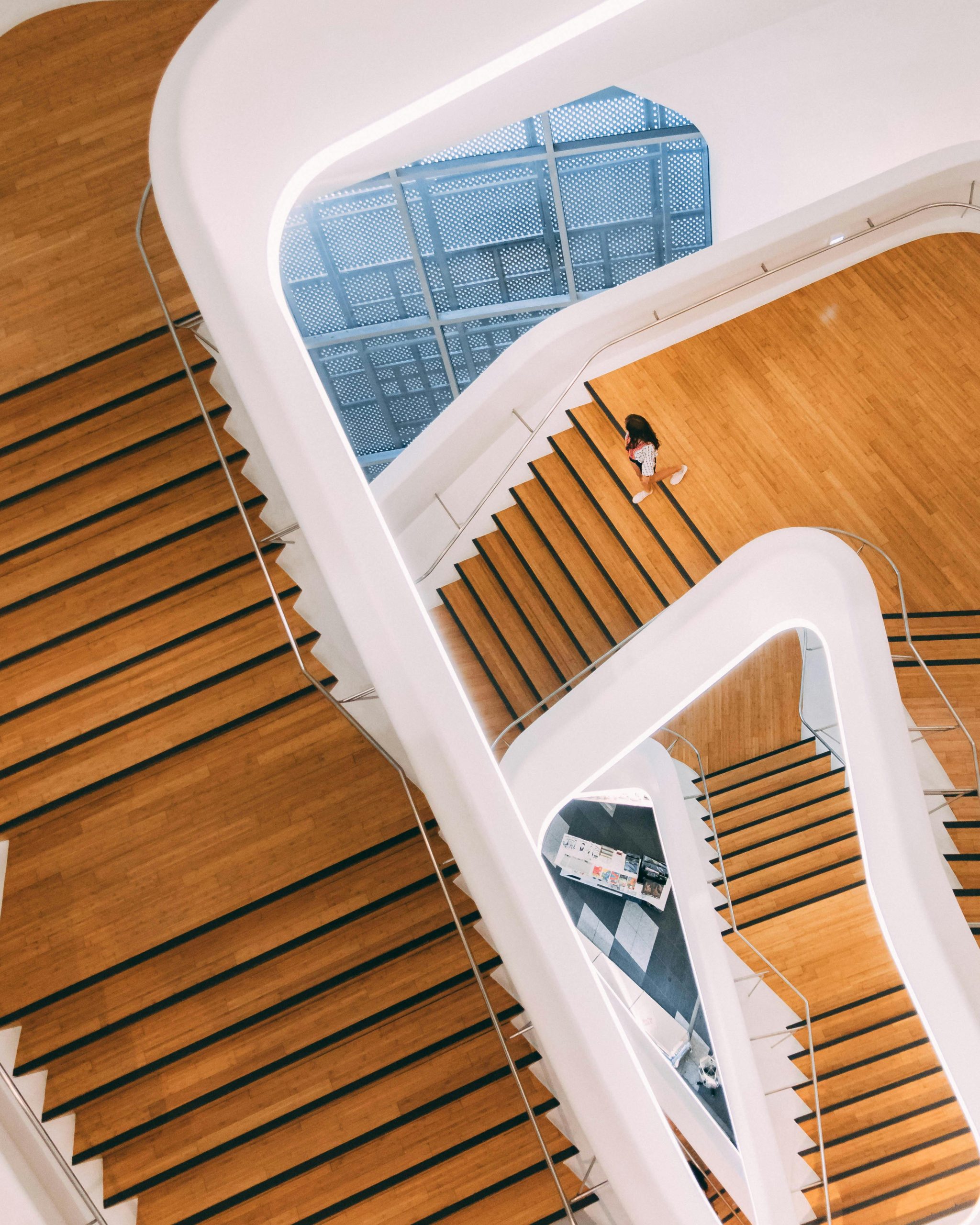 Pose escalier en bois