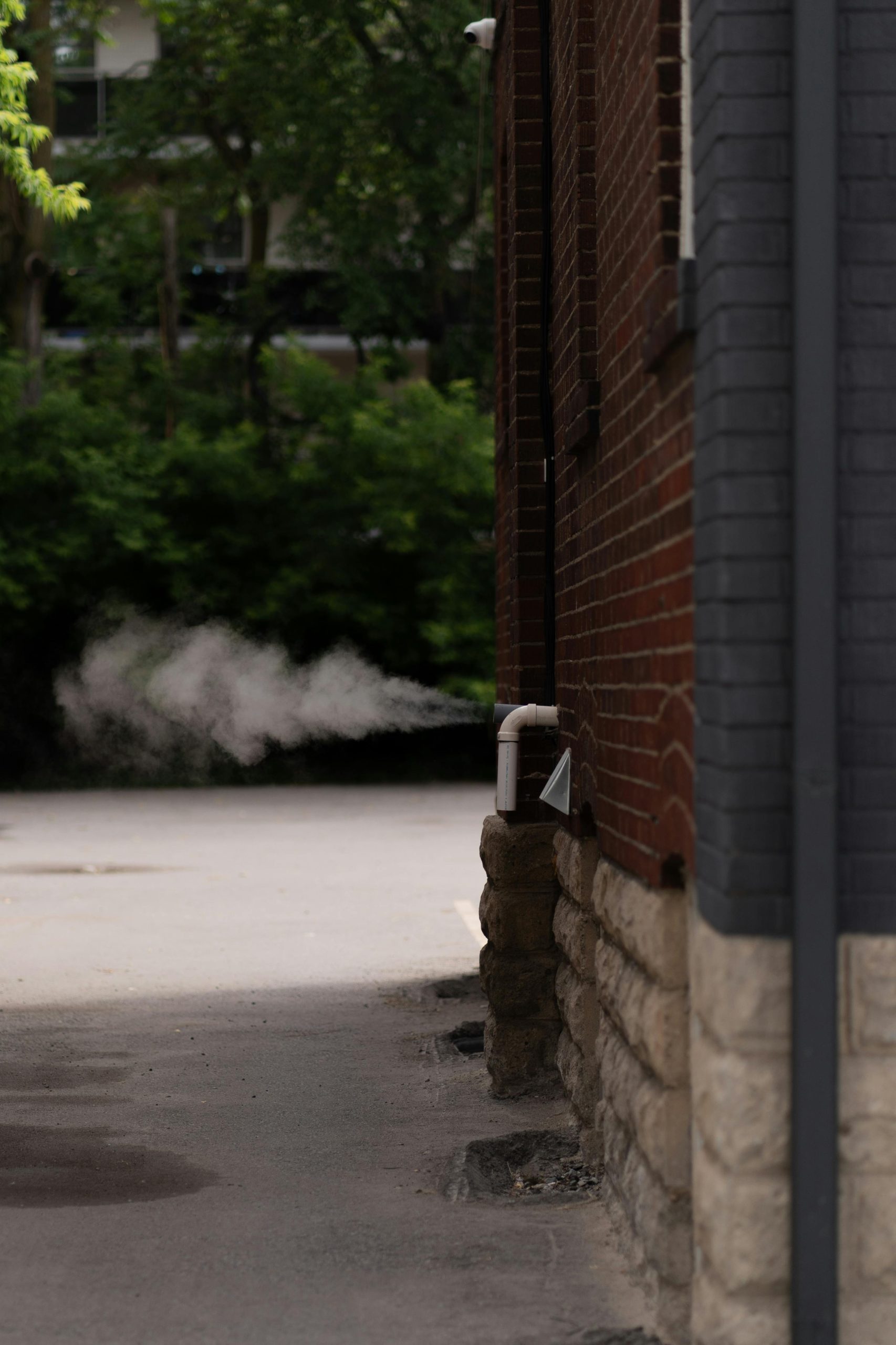 Fonctionnement essentiel d'une trappe de désenfumage