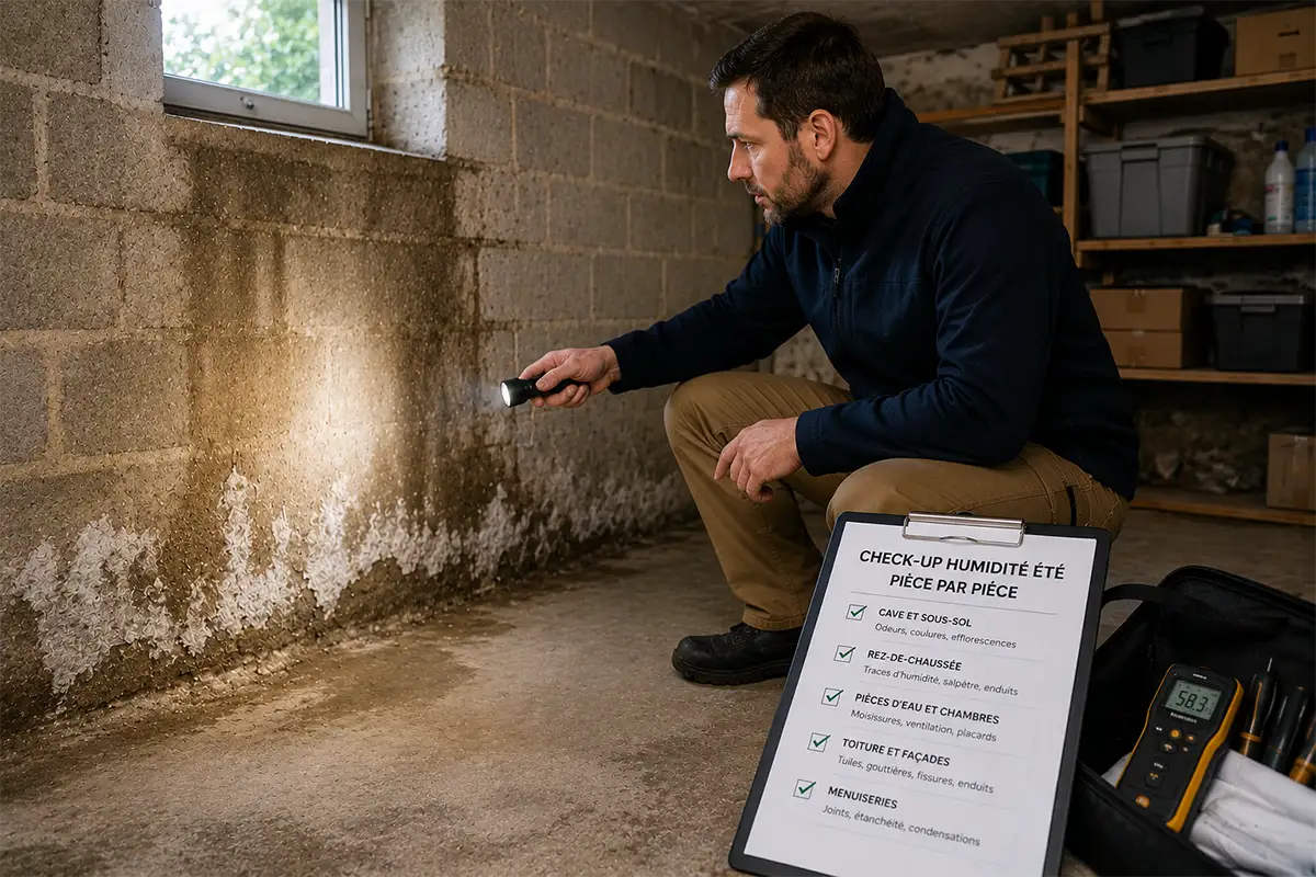 L'été, la meilleure saison pour faire le check-up humidité de votre maison