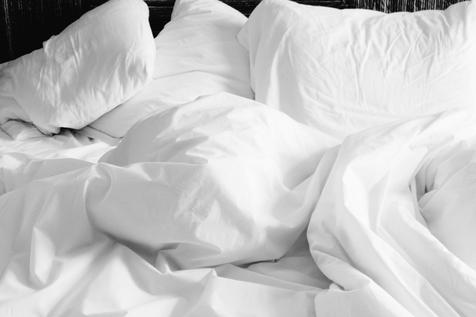 Couette 220x240 sur un lit double